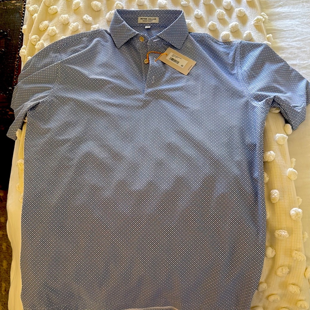 Mens Peter Millar capital city country club polo shirt